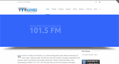 Desktop Screenshot of huntleyradio.com
